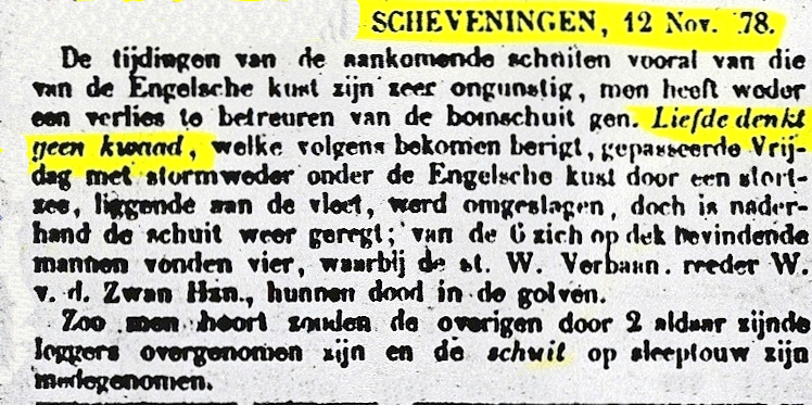 Liefde denkt geen kwaad